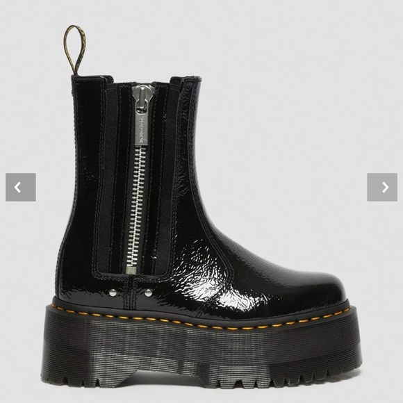 2976 MAX DISTRESSED PATENT PLATFORM BOOTSC - Picture 5 of 8